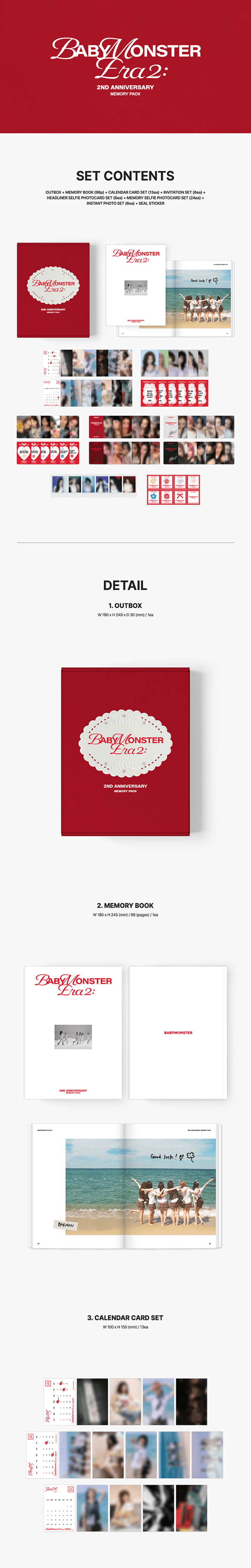 BABYMONSTER : ERA II | BABYMONSTER 2nd Anniversary Memory Pack
