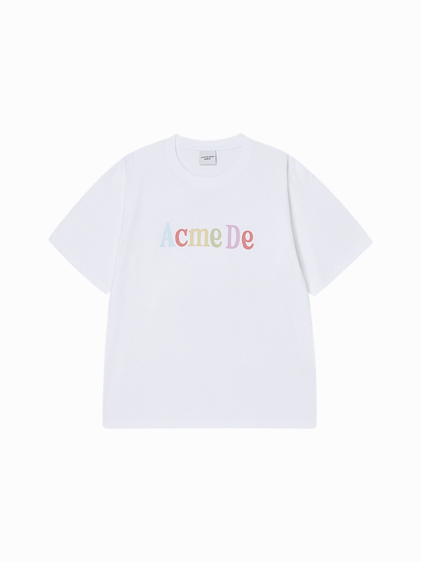 Yena x Adlv Color Logo Short Sleeve T-Shirt