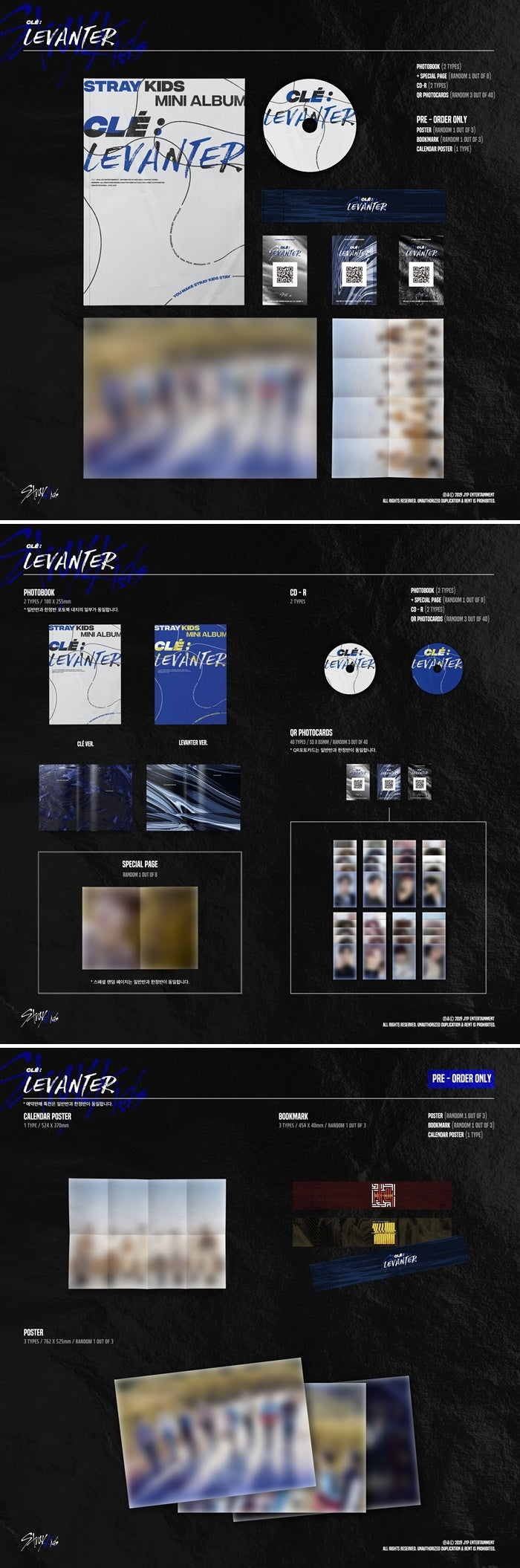 Stray Kids Cle : LEVANTER Album