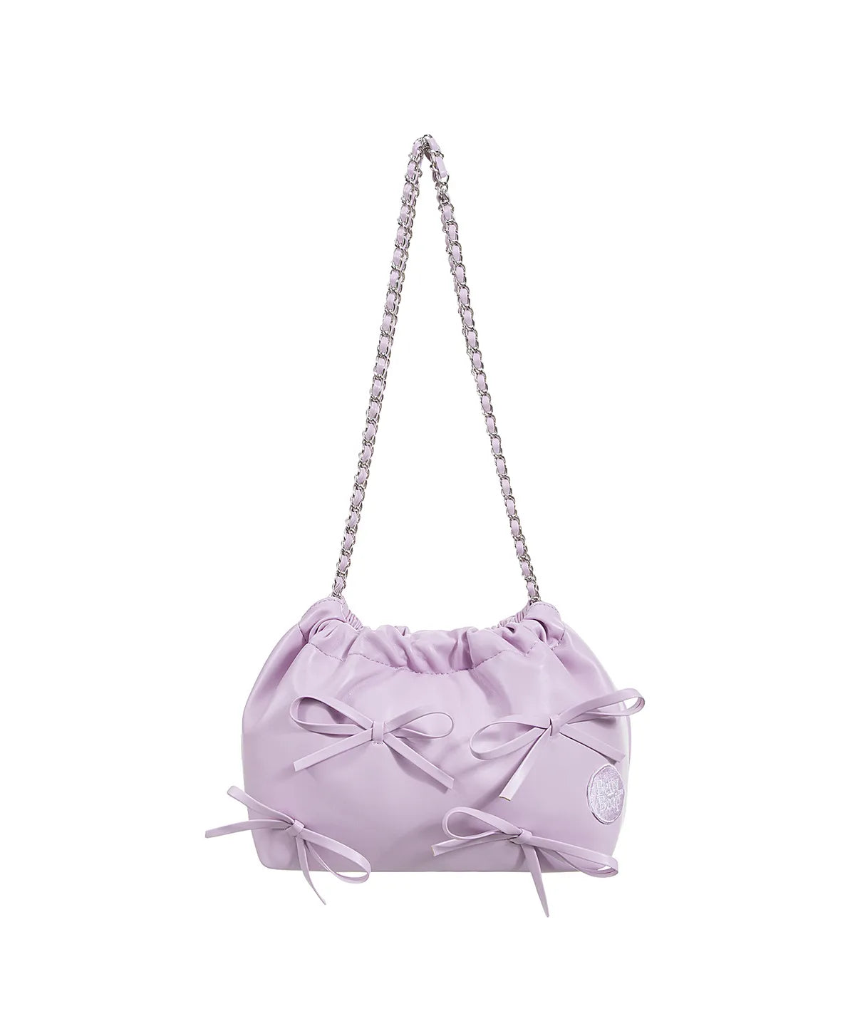 ULKIN CANVAS Betty Boop Ribbon Chain Bucket Bag