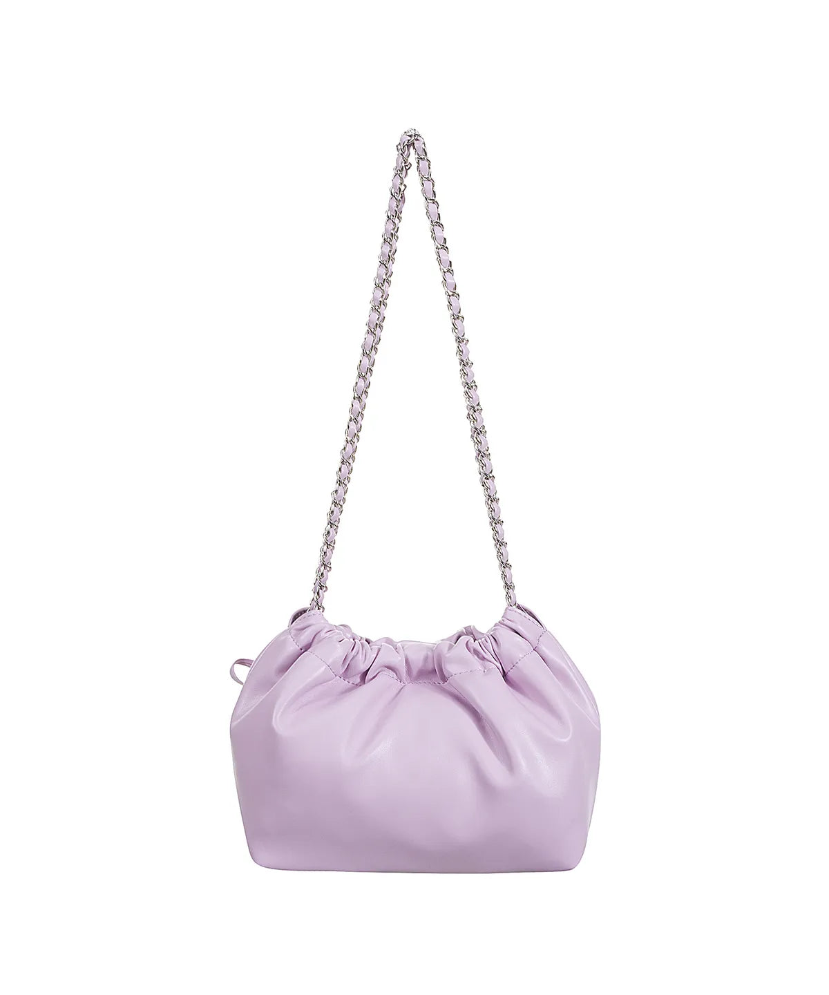 ULKIN CANVAS Betty Boop Ribbon Chain Bucket Bag