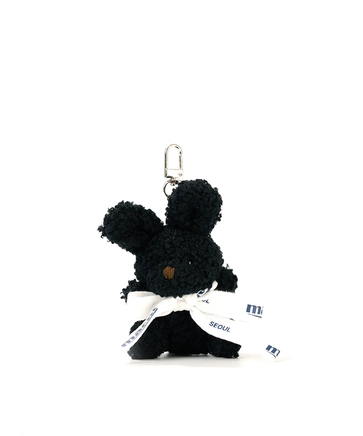 Macni - Glossy String Bag, Leopard Pouch & Mini Rabbit Keyring Set