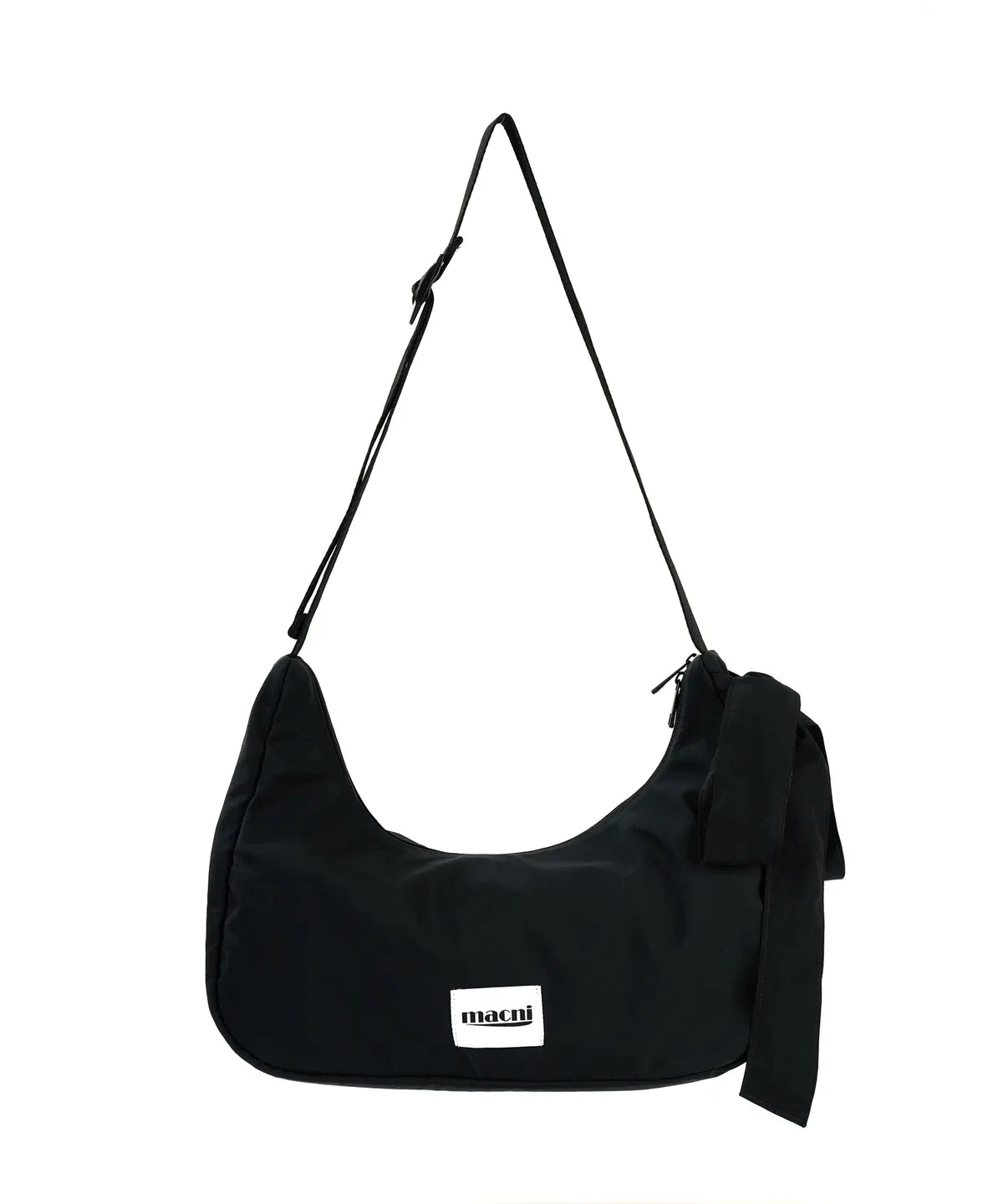 Macni - Ribbon Crescent bag, Poodle Pouch & Keyring Set