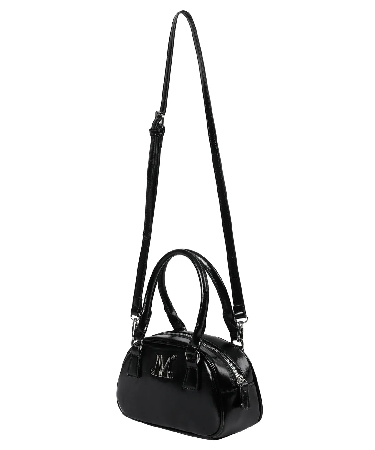 MUCENT Nar Metal Logo Mini Cross Bag