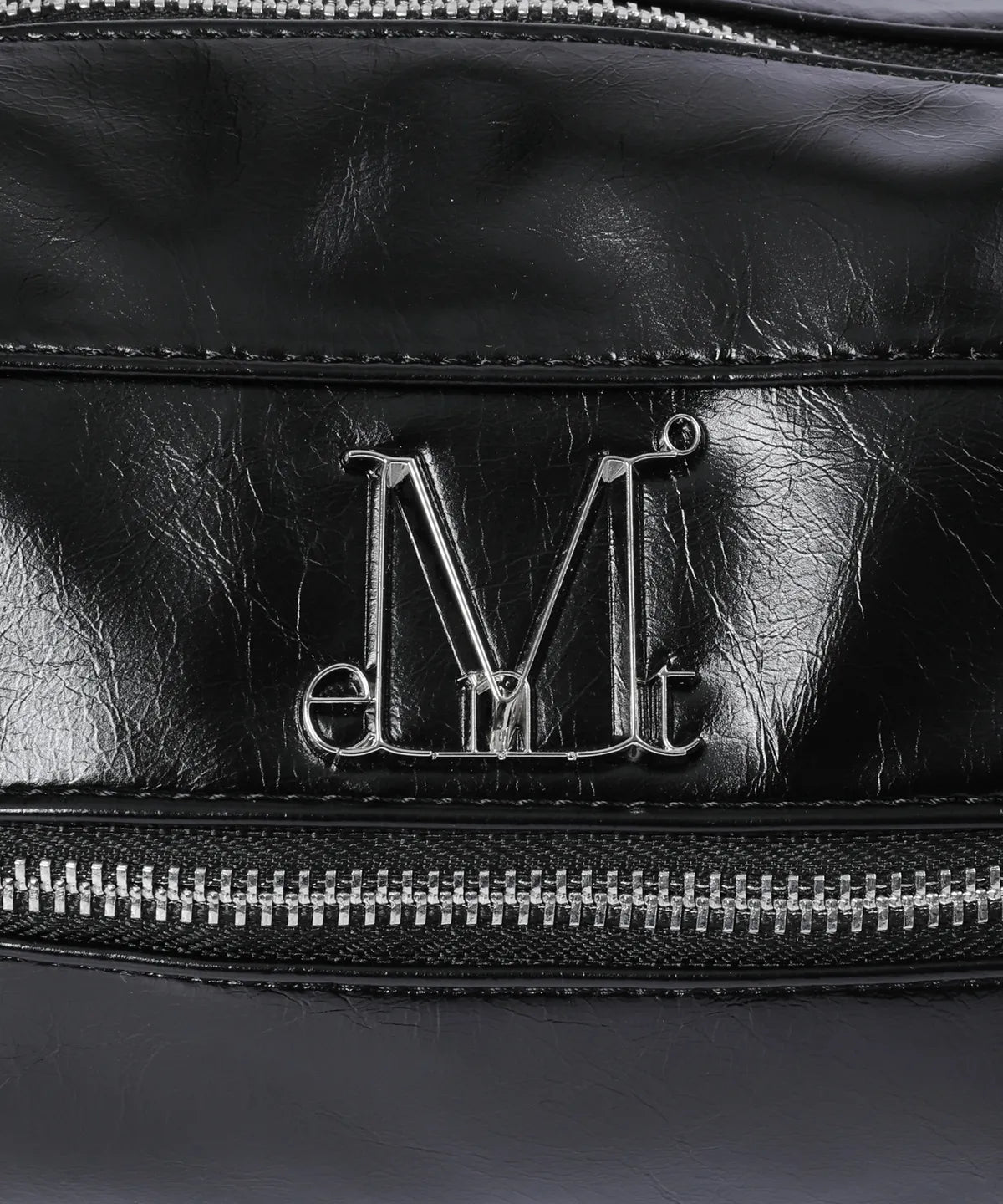MUCENT Nox Metal Logo Eyelet Strap Shoulder Bag