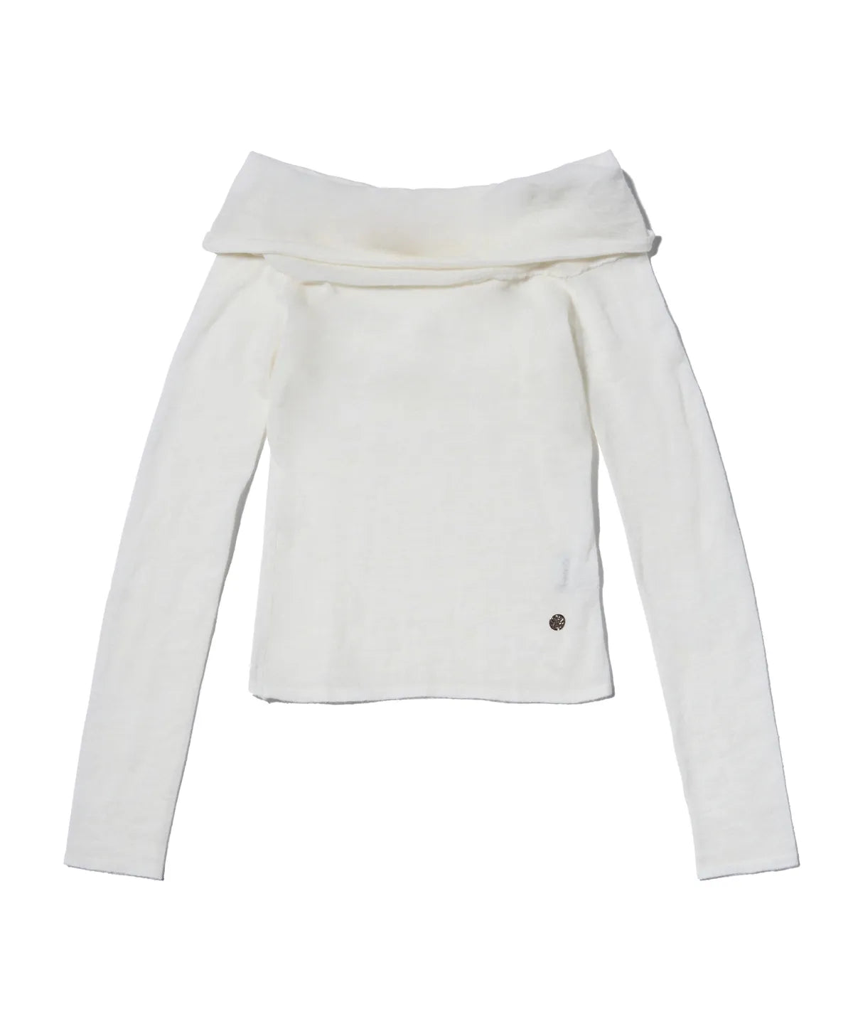 YOUHEE Basic Off Shoulder Knit