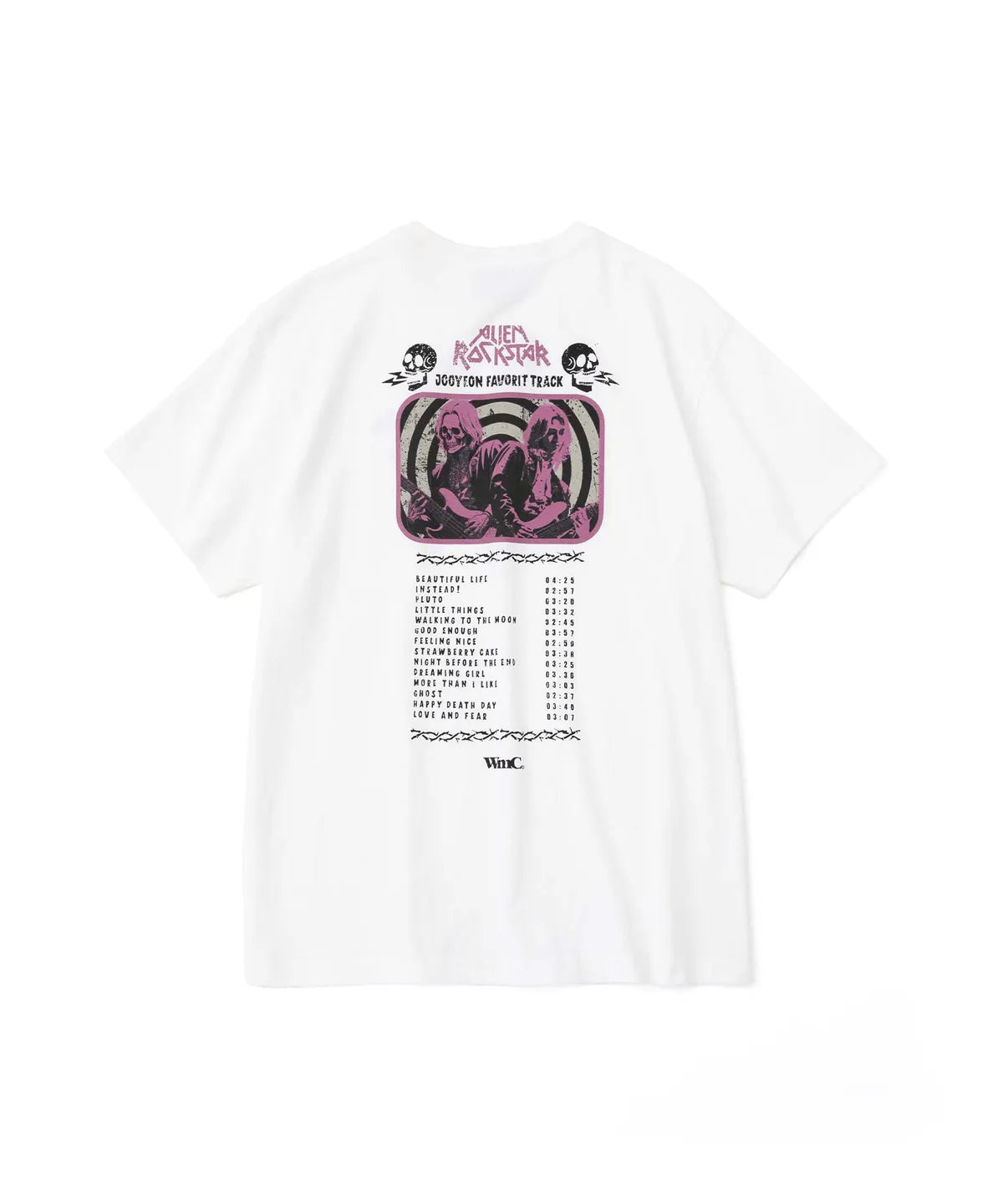 Xdinary Heroes Jooyeon X WMC Skull Track List T-Shirt