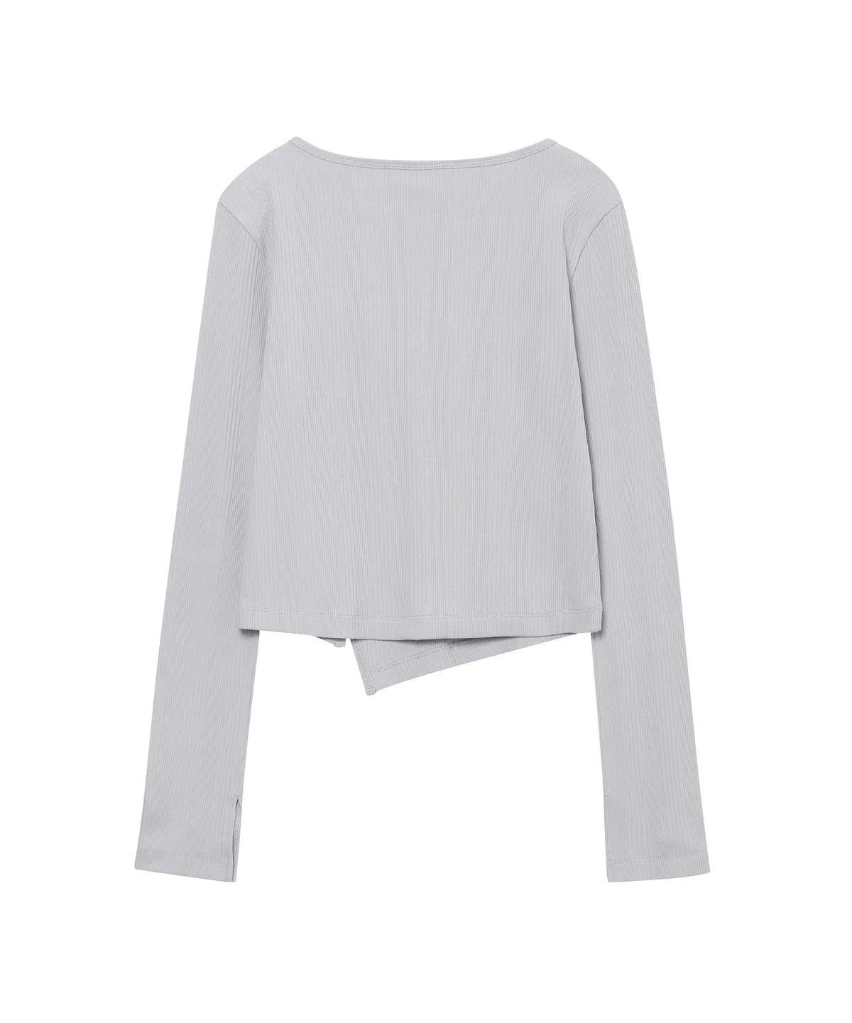 Illit X Superdry W Unbalanced Slim Fit Long Sleeve T-Shirt