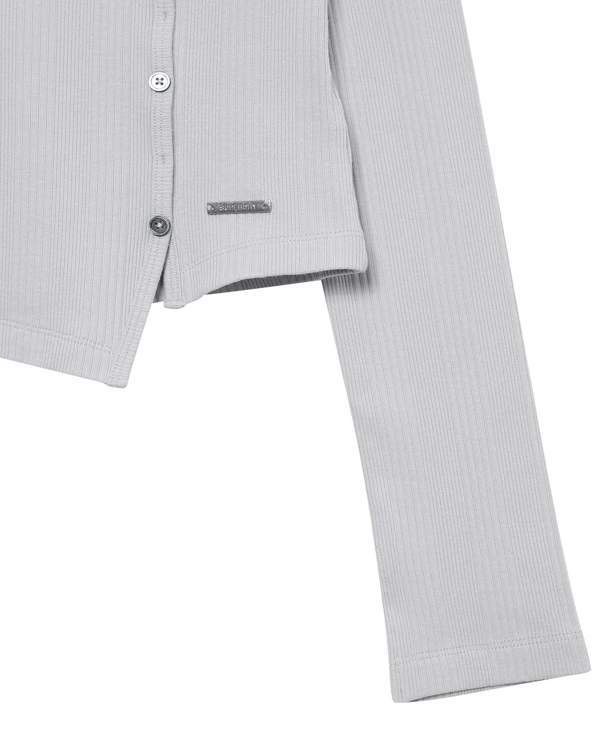 Illit X Superdry W Unbalanced Slim Fit Long Sleeve T-Shirt