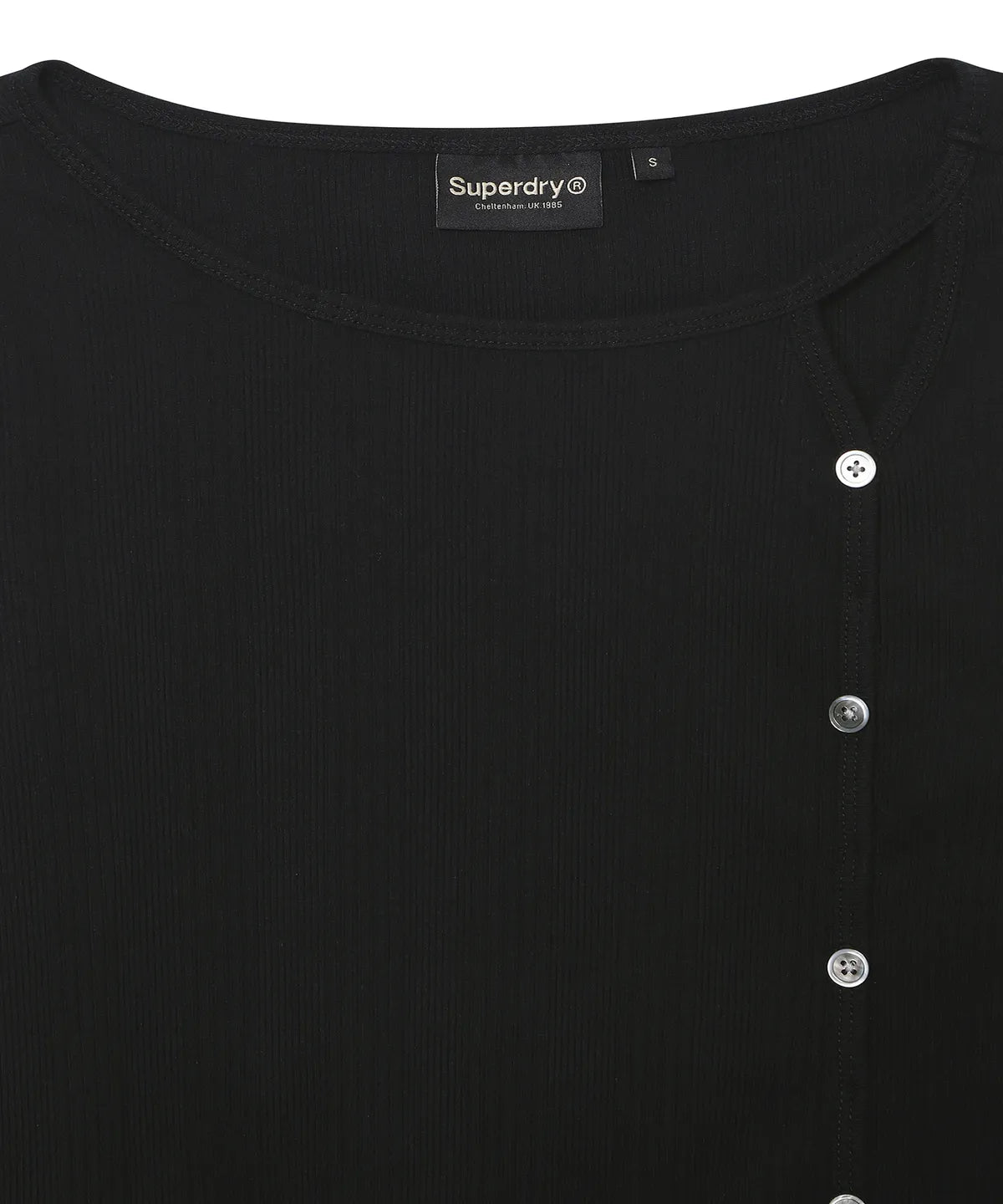 Illit X Superdry W Unbalanced Slim Fit Long Sleeve T-Shirt