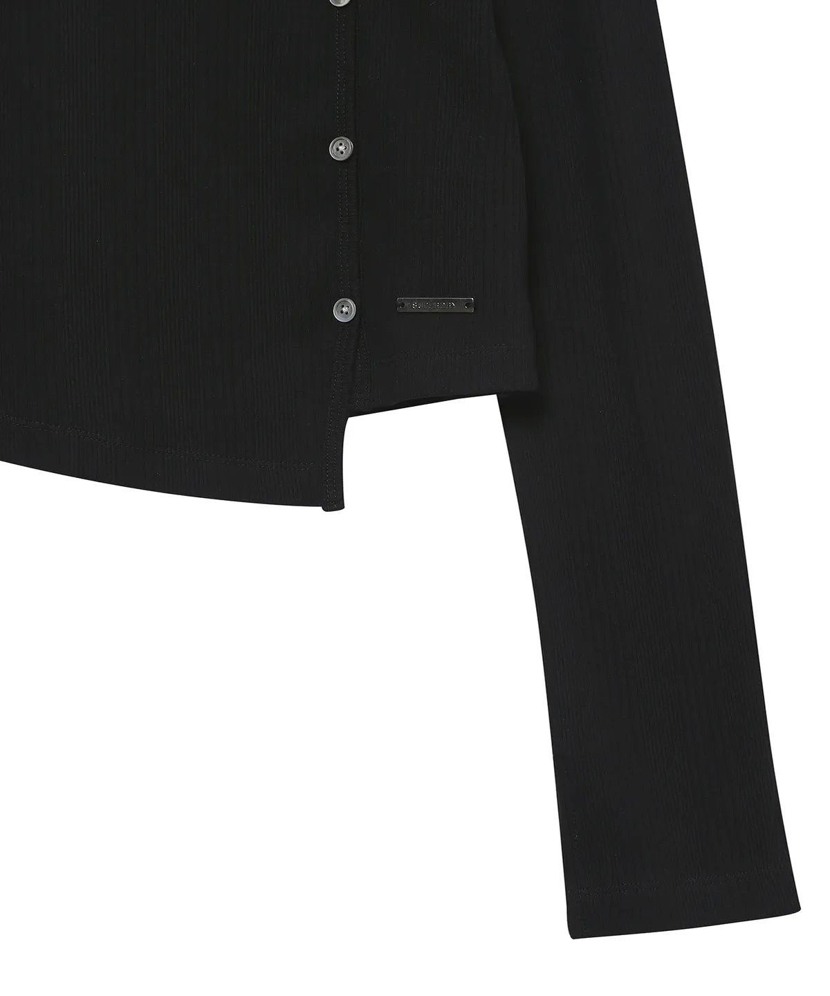 Illit X Superdry W Unbalanced Slim Fit Long Sleeve T-Shirt
