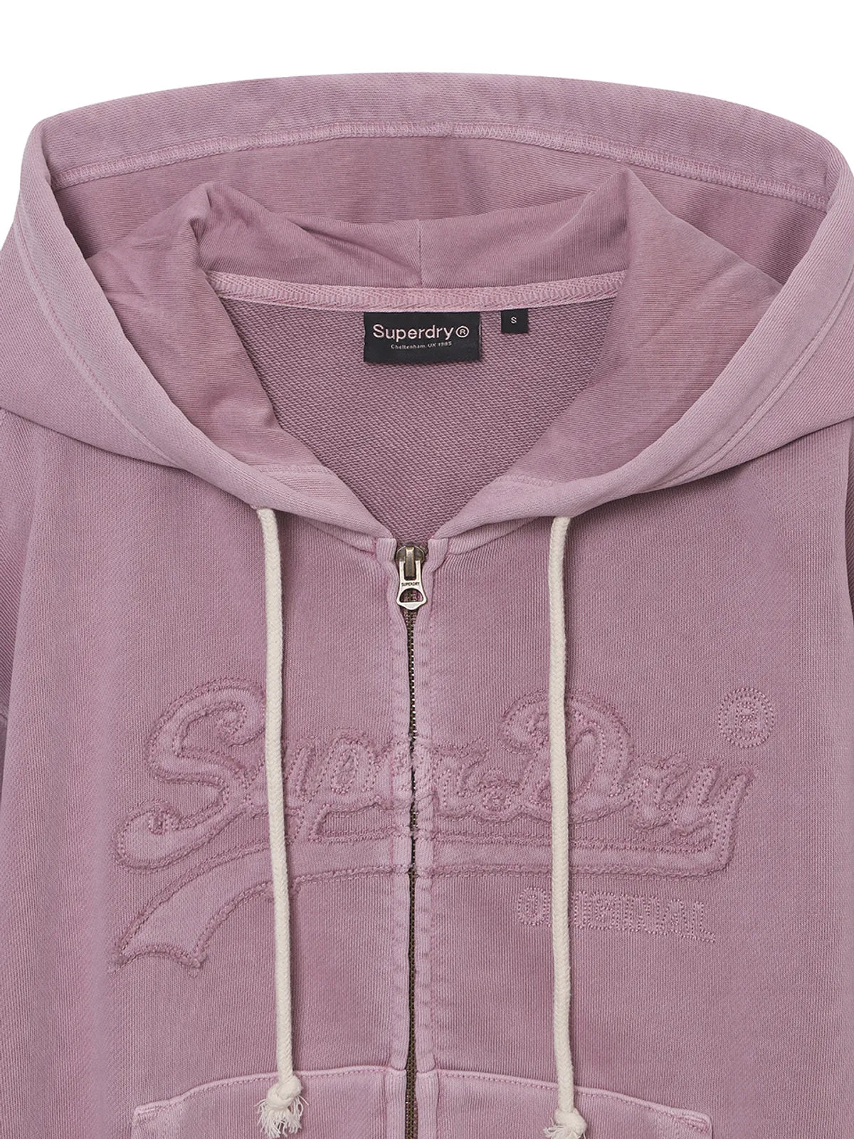 Illit X Superdry W Applique Vintage Hooded Zip-Up