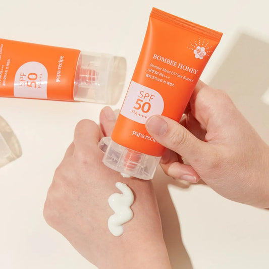 Papa Recipe Bombee Honey Moist Sun Essence 50ml