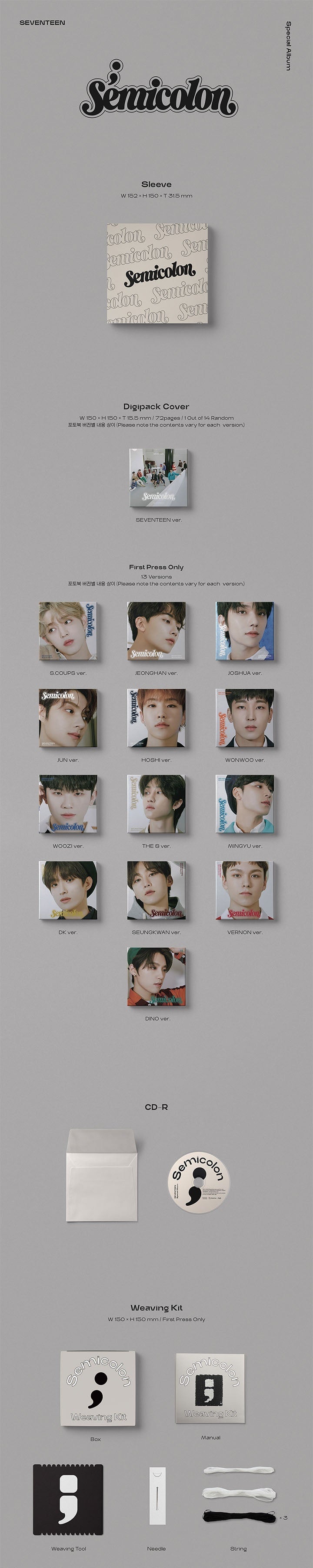 SEVENTEEN - SEMICOLON ; - SPECIAL ALBUM