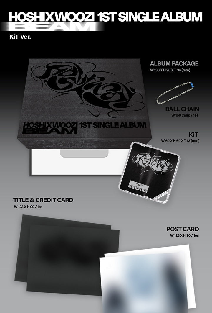 Seventeen HOSHI X WOOZI ‘BEAM’ 1st Single Album