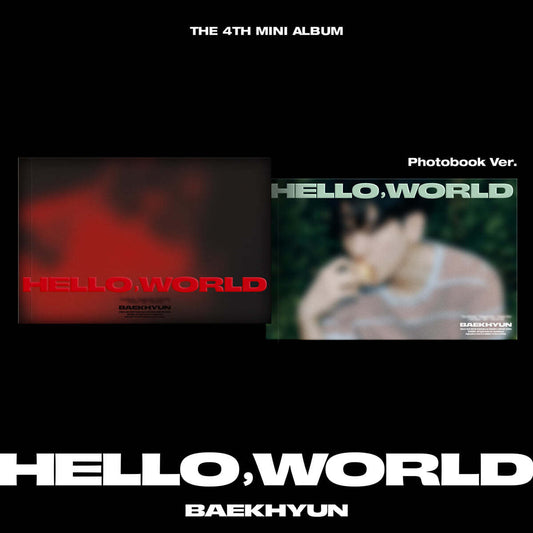 (EXO) - BAEKHYUN - 4th Mini Album HELLO, WORLD (Photobook ver.)