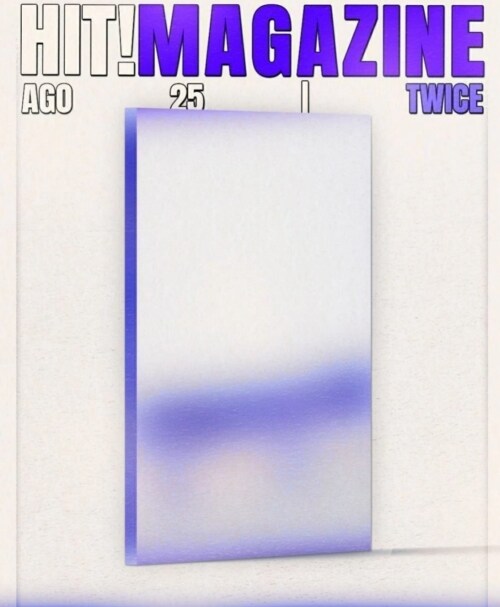 TWICE x HIT! Magazine 2025.8 (August) Magazine (+ Poster + Postcard)