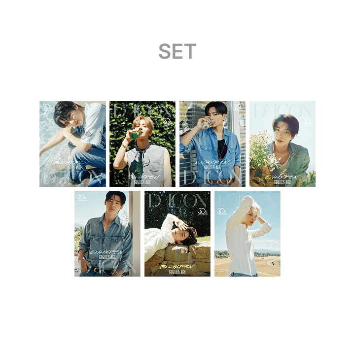 DICON VOLUME N°30 ENHYPEN (GOLDEN AGE / EVEN-MORE) Magazine (+Weverse Gift)
