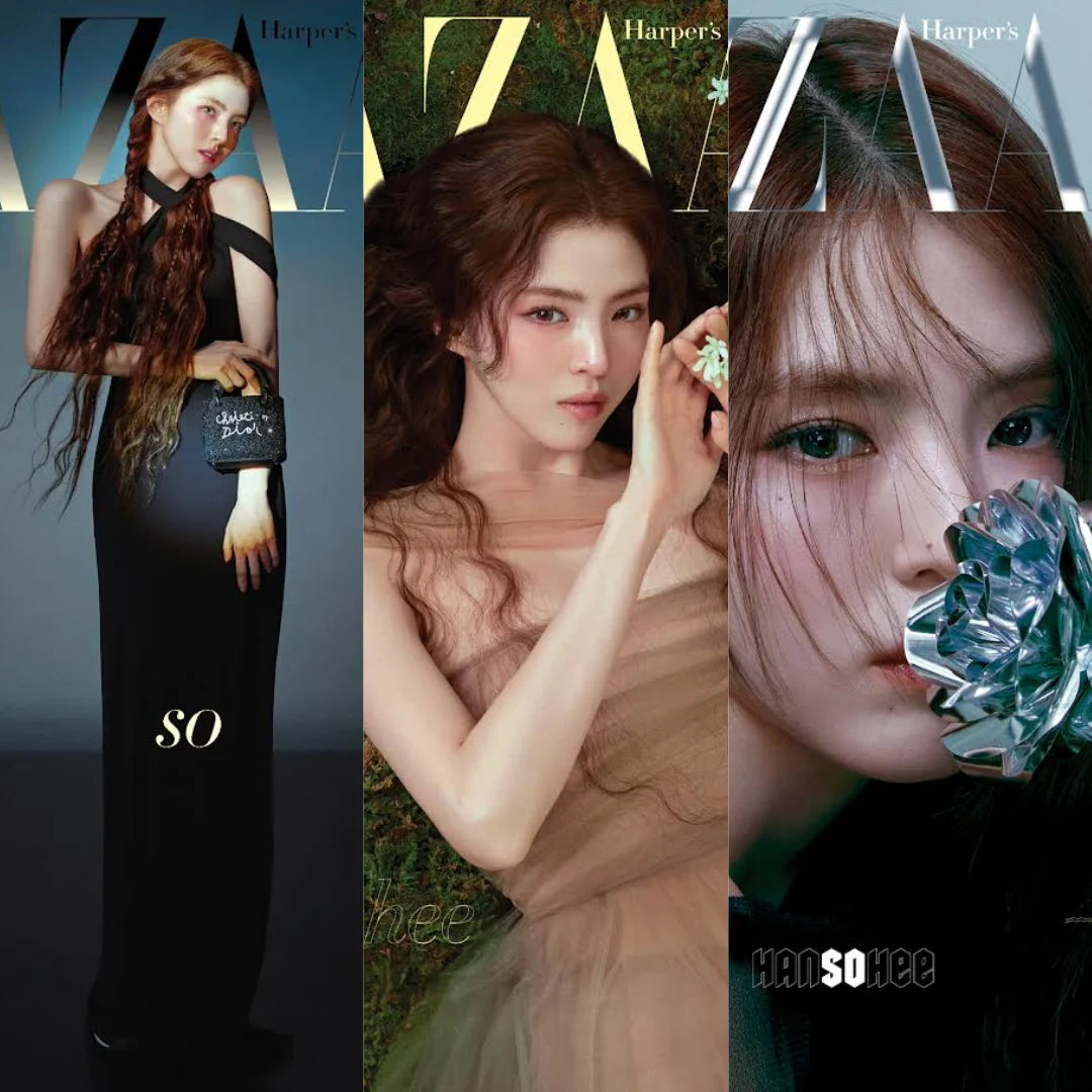 HARPER'S BAZAAR KOREA MAGAZINE APRIL 2025 COVER HAN SO HEE