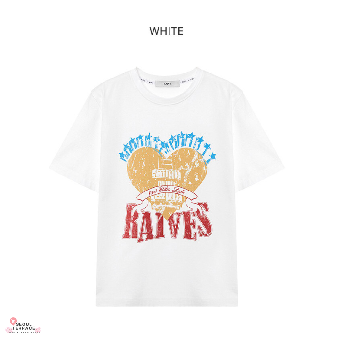 i-dle Minnie X Raive Heart Ravers Graphic T-Shirt