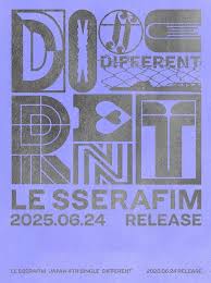 LE SSERAFIM - JAPAN 4th Single 'DIFFERENT' Album
