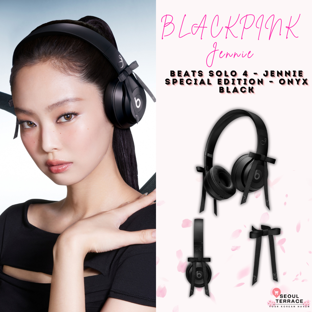Beats Solo 4 – JENNIE Special Edition – Onyx Black – SEOUL TERRACE
