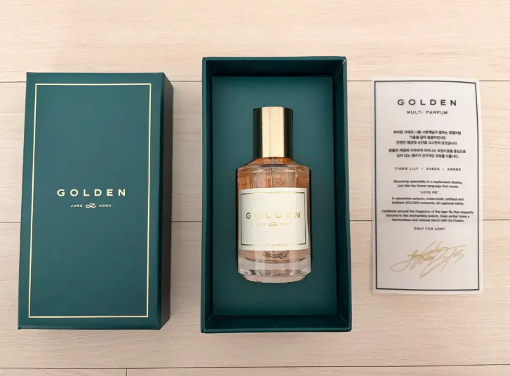 BTS Jungkook - Golden Multi Parfum – SEOUL TERRACE