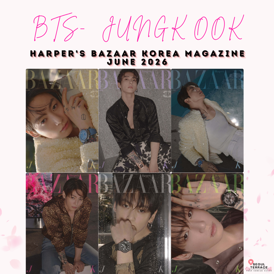 BTS] JUNGKOOK - HARPER'S BAZAAR KOREA MAGAZINE JUNE 2026 (RANDOM