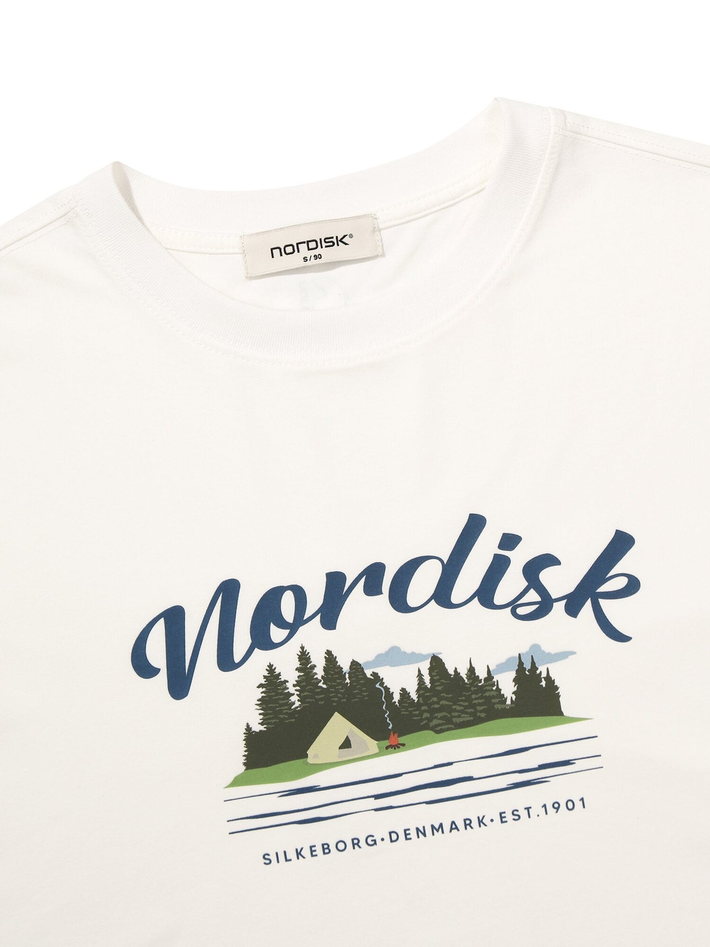 Aespa Karina X Nordisk Sign Logo Graphic Short Sleeve T-Shirt