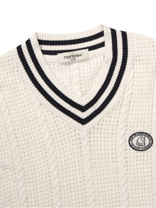 Aespa Karina X Nordisk Preppy Sweater Vest
