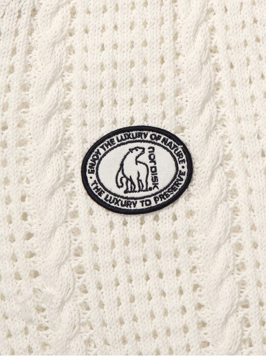 Aespa Karina X Nordisk Preppy Sweater Vest