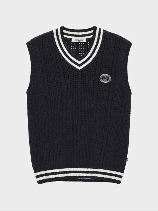 Aespa Karina X Nordisk Preppy Sweater Vest