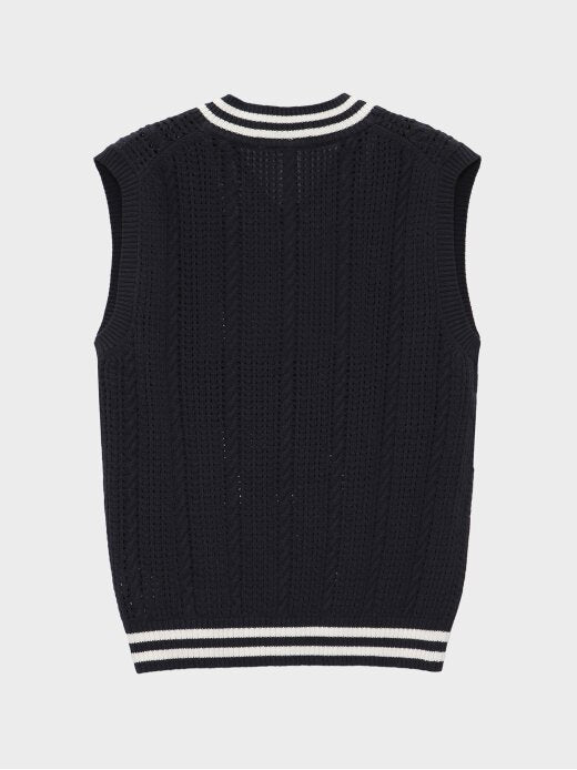 Aespa Karina X Nordisk Preppy Sweater Vest