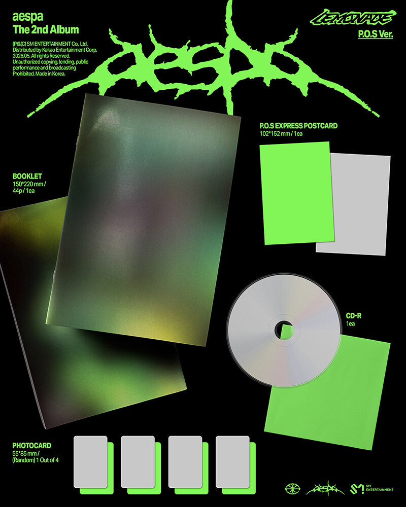 AESPA - The 2nd Album 'LEMONADE'