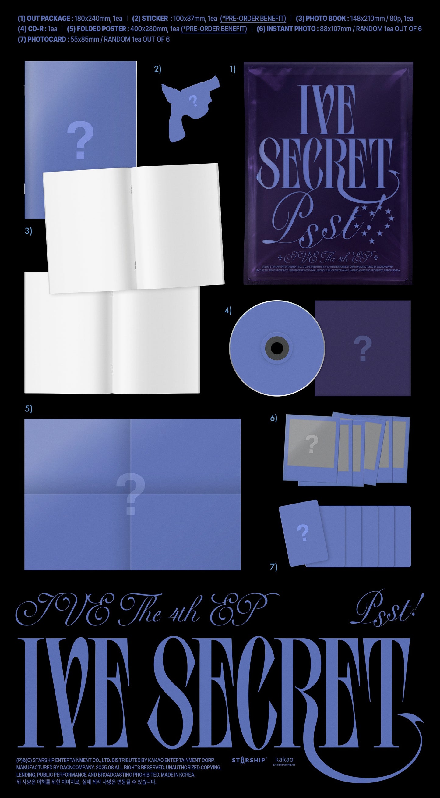 IVE - THE 4th EP IVE SECRET