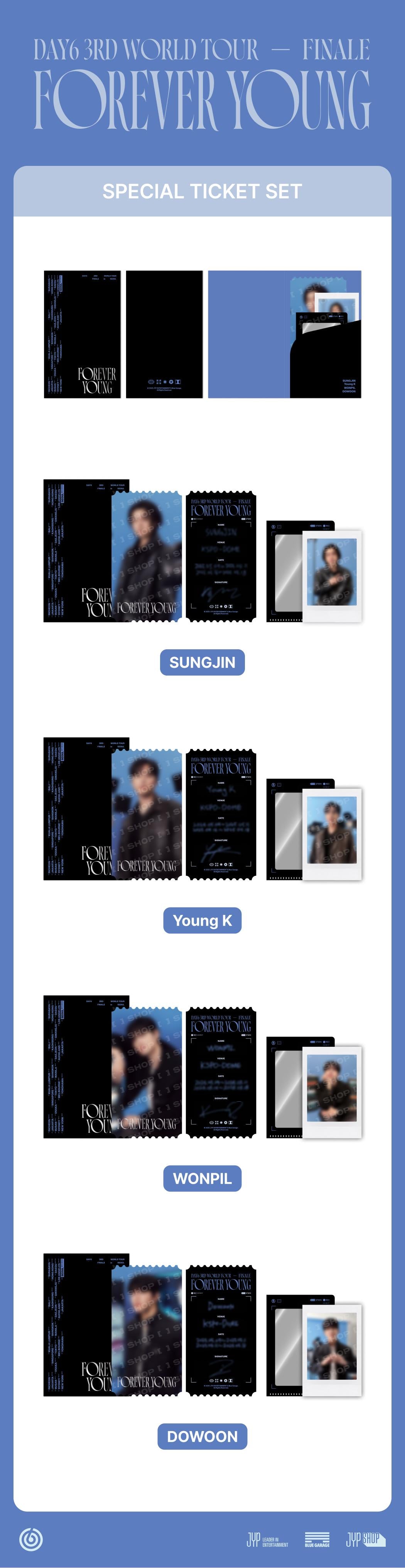 DAY6 <FOREVER YOUNG> FINALE in SEOUL OFFICIAL MERCH