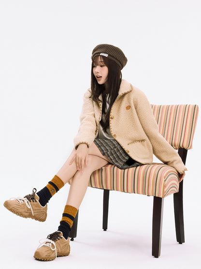 [AESPA Giselle’s Pick] WACKY WILLY Kite Sneakers (Camel)