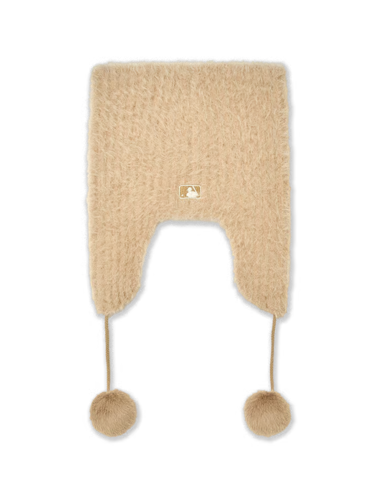 MLB 26FW Fur Meow Earflap Beanie