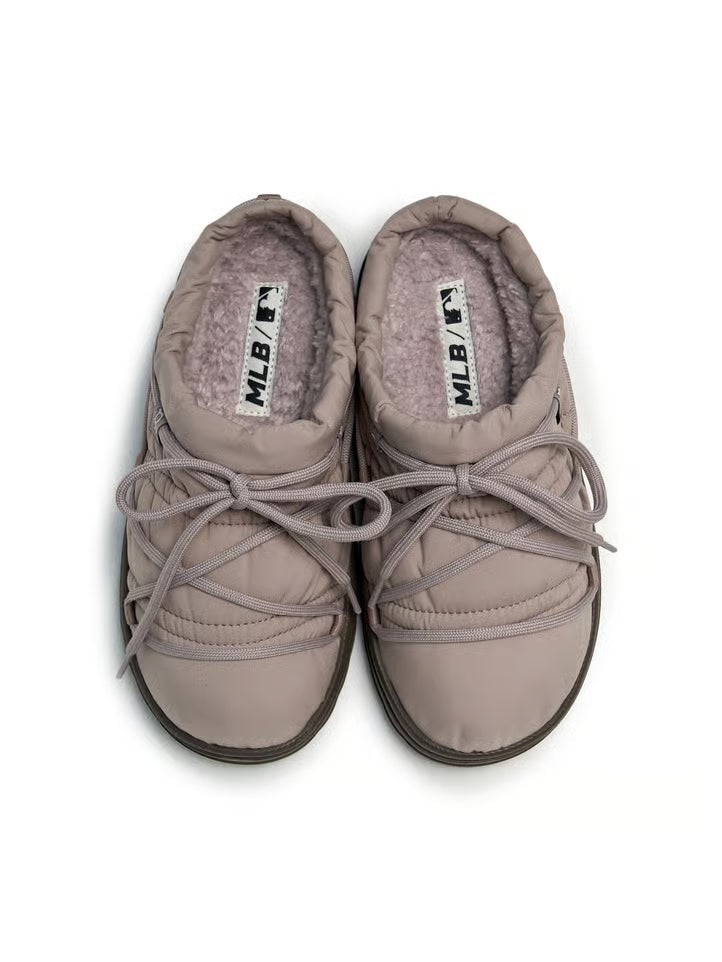 [Aespa Karina Pick] MLB Plush Padded Mule Lace Boston Red Sox