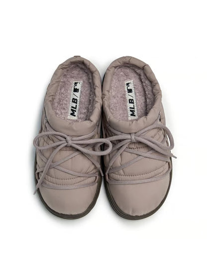 [Aespa Karina Pick] MLB Plush Padded Mule Lace Boston Red Sox