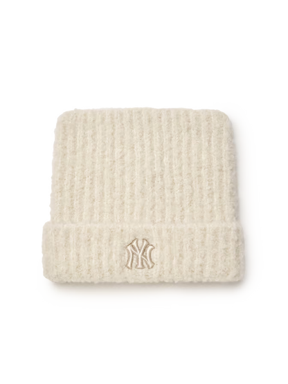 [Karina Pick] 25FW MLB Plush Meow Beanie New York Yankees