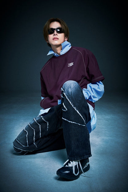 [TREASURE Asahi Pick] Umbro Crispy Taslan Short Sleeve Piste
