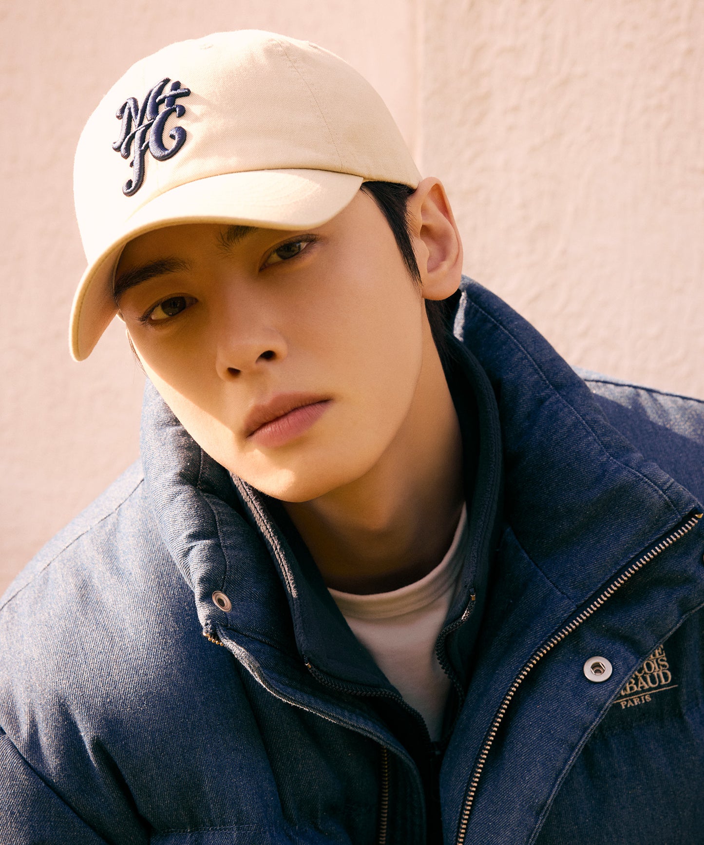 [Cha Eunwoo & Go Youn Jung Worn] Marithé et François Girbaud MFG Emblem Cap