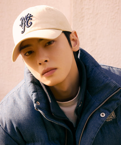 [Cha Eunwoo & Go Youn Jung Worn] Marithé et François Girbaud MFG Emblem Cap