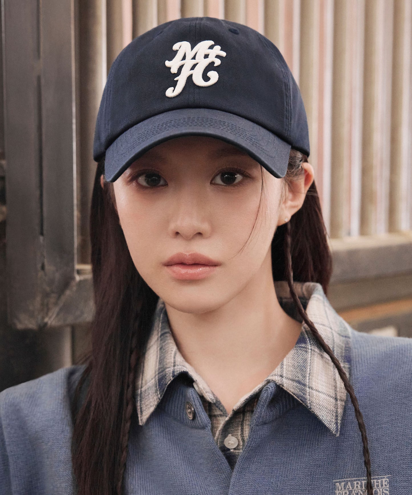 [Cha Eunwoo & Go Youn Jung Worn] Marithé et François Girbaud MFG Emblem Cap
