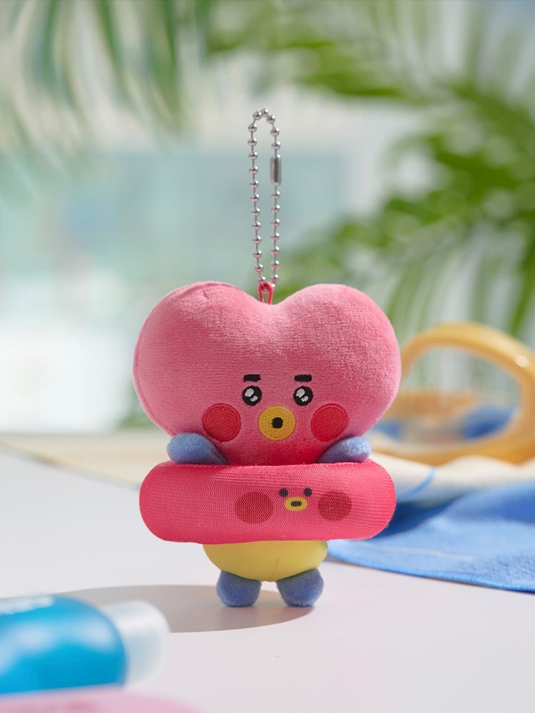 BTS BT21 BABY PLUSH KEYRING SPLASH EDITION