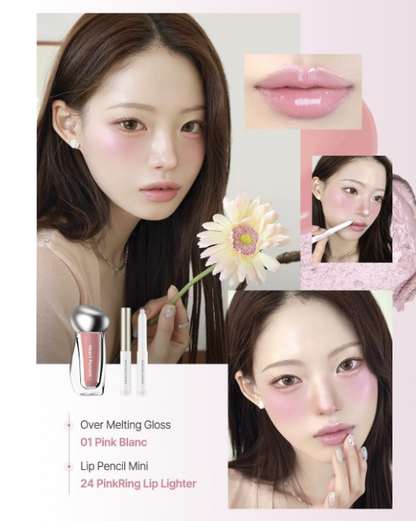 [Boynextdoor Pick] Heart Percent Dote On Mood Over Melting Gloss 3.8g with Gift (Single/Planned)