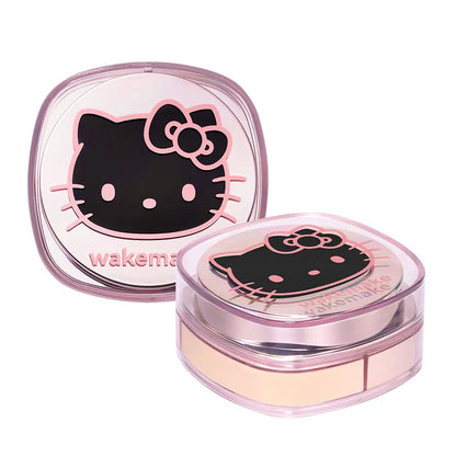 [Hello Kitty Black Edition] WAKEMAKE Stay Fixer Multi Color Powder
