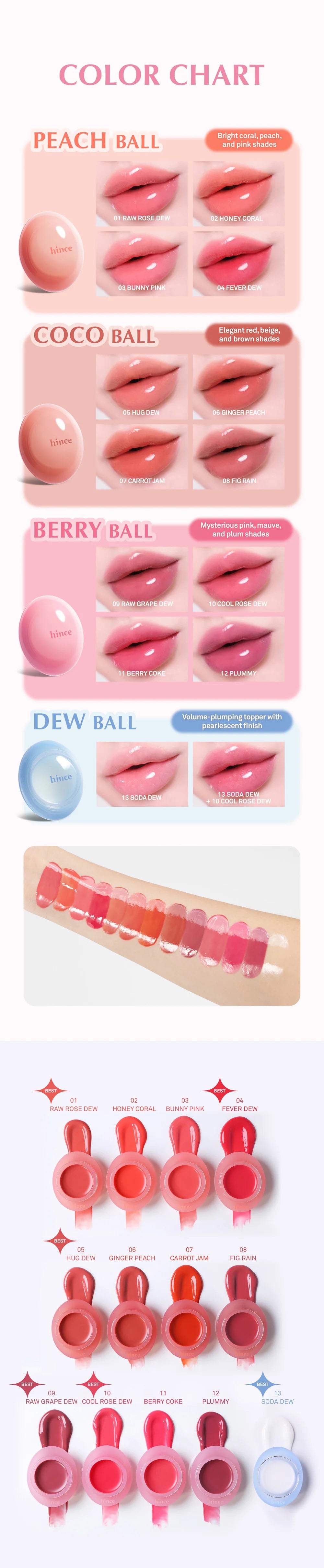 HINCE - RAW GLOW DEWYBALL
