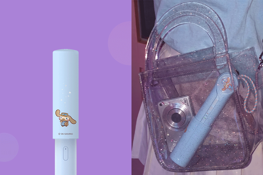 [Sanrio] Unix Takeout Cordless Hair Flat Iron